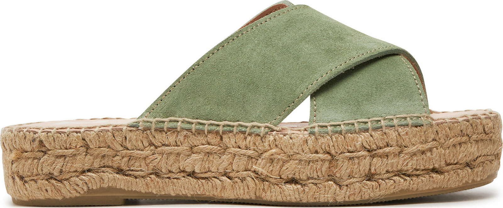 Espadrilky Manebi Hamptons Double Sole X Bands Sandals R 6.6 DX Zelená