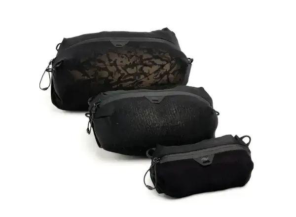 Peak Design Ultralight Mesh Packing Cube set pouzder Black