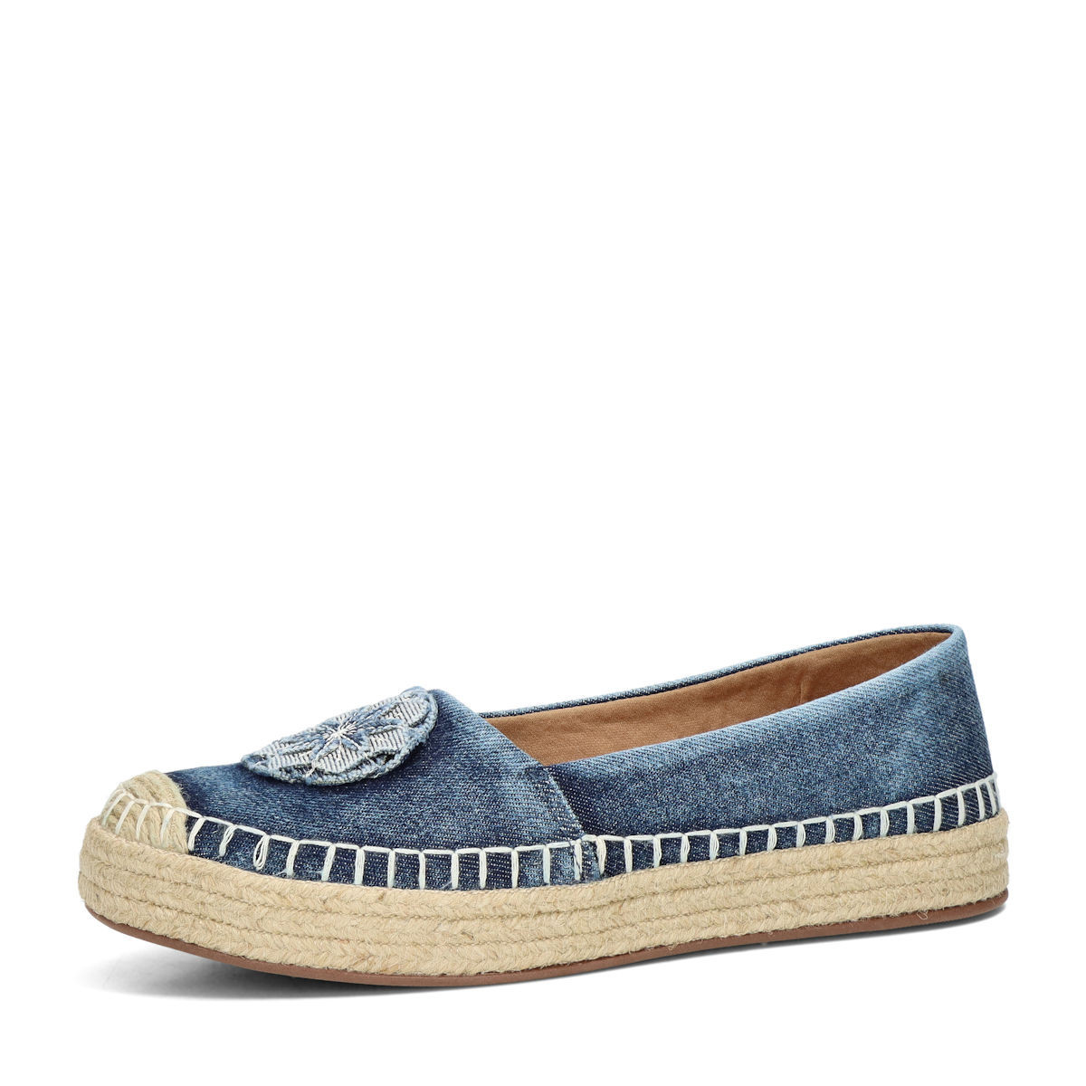 ETIMEĒ dámské denimové espadrilky - modré - 36