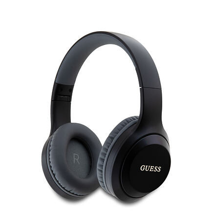 Guess Classic Silver Logo Bluetooth Stereo Headphone Black GUBHV21SFGSK