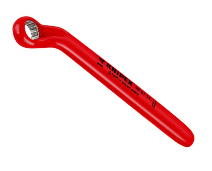 Očkový klíč, izolovaný 1000V, jednostranný, různé velikosti - KNIPEX Velikost: 10 mm