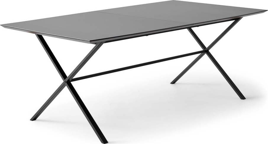 Antracitový rozkládací jídelní stůl 90x165 cm Meza – Hammel Furniture