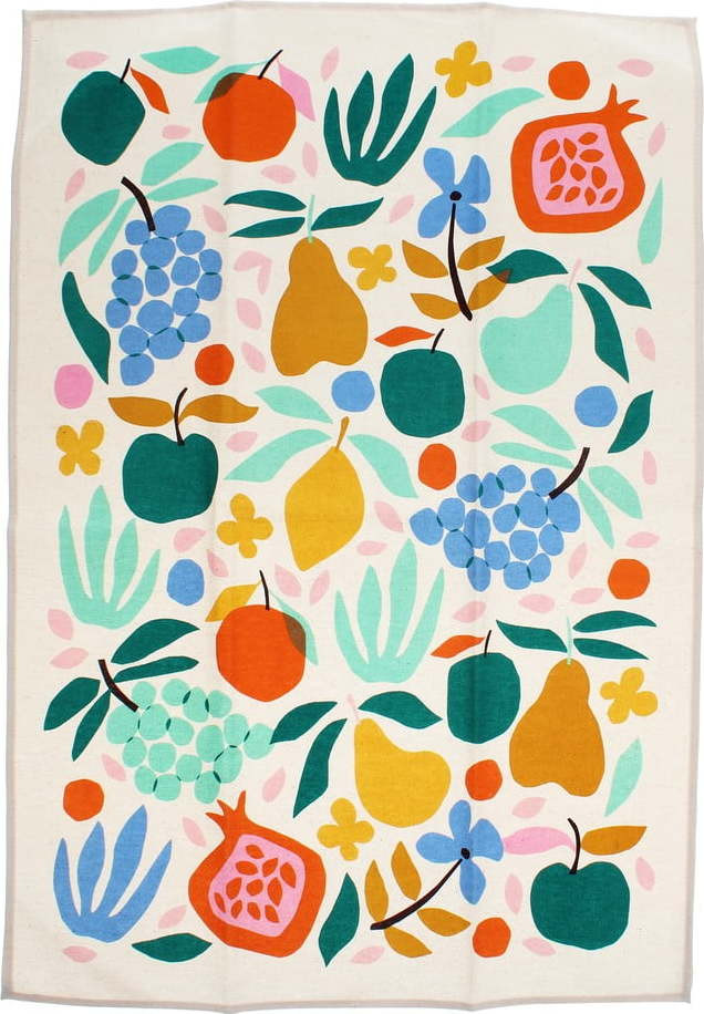 Bavlněná utěrka 50x70 cm Fruits de Provence – Rex London