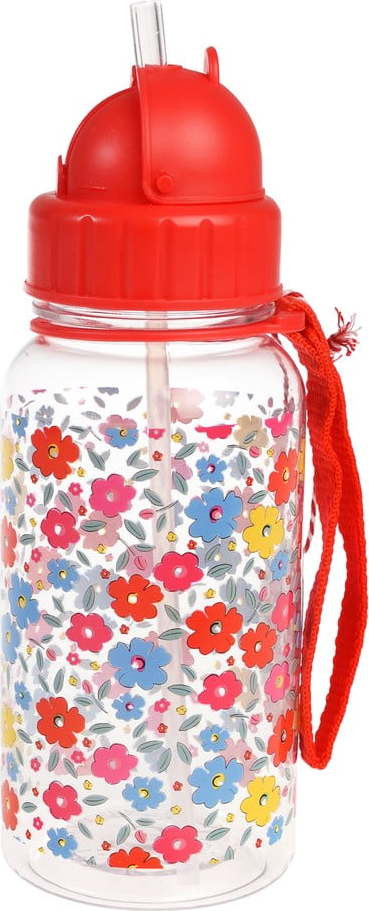 Červená tritanová dětská lahev 500 ml Tilde – Rex London