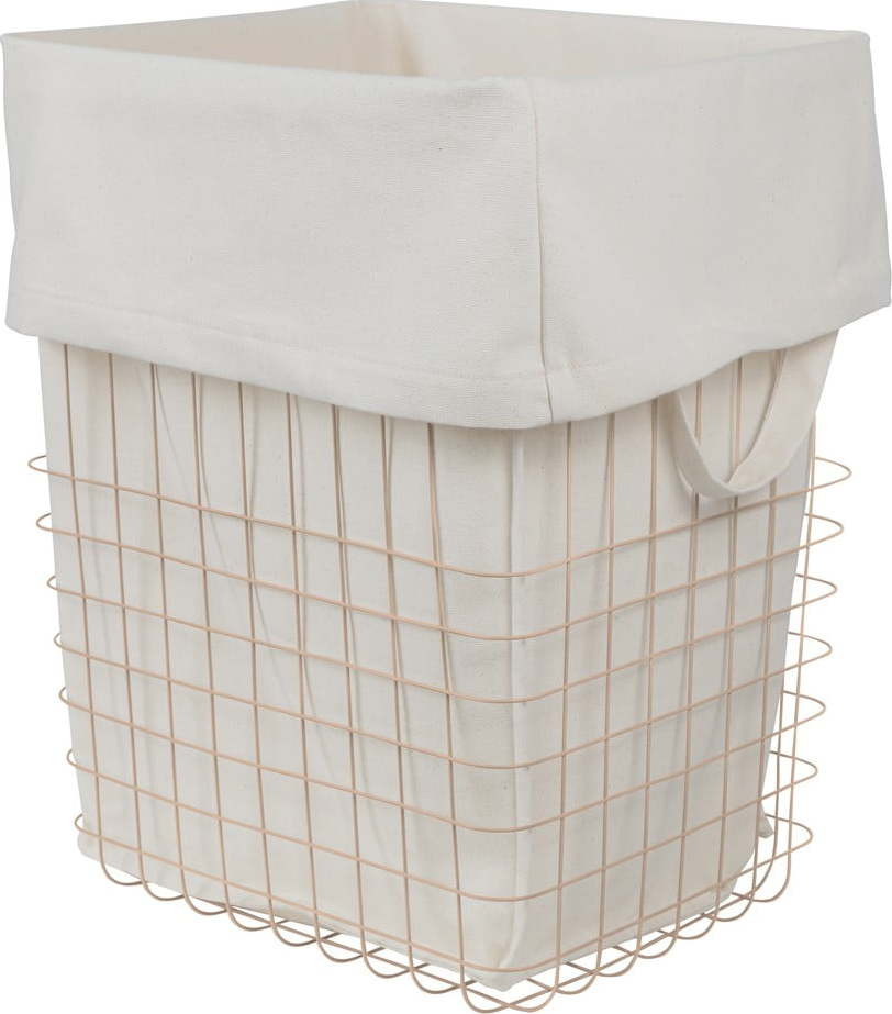 Béžový kovovo-látkový koš na prádlo 64 l Store-It – Mette Ditmer Denmark