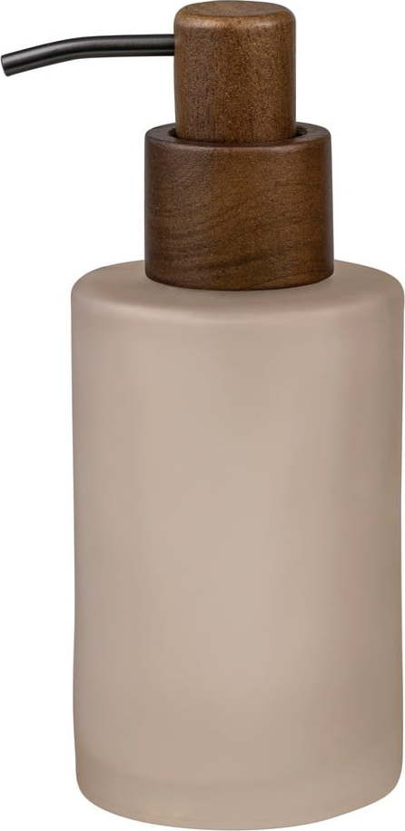 Béžový skleněný dávkovač mýdla 280 ml Modest – Mette Ditmer Denmark