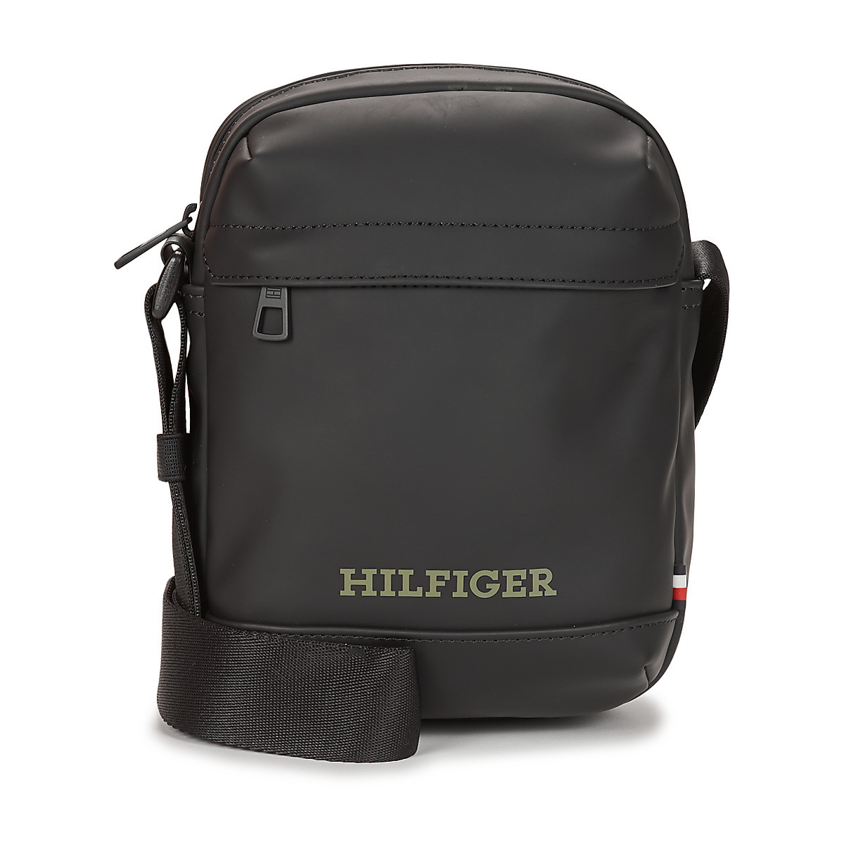 Tommy Hilfiger  TH MONOTYPE PU MINI REPORTER  Černá