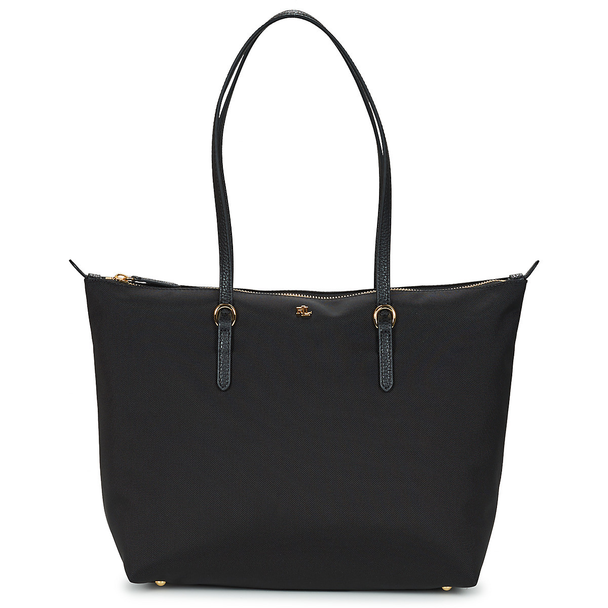 Lauren Ralph Lauren  KEATON 26-TOTE-MEDIUM  Černá