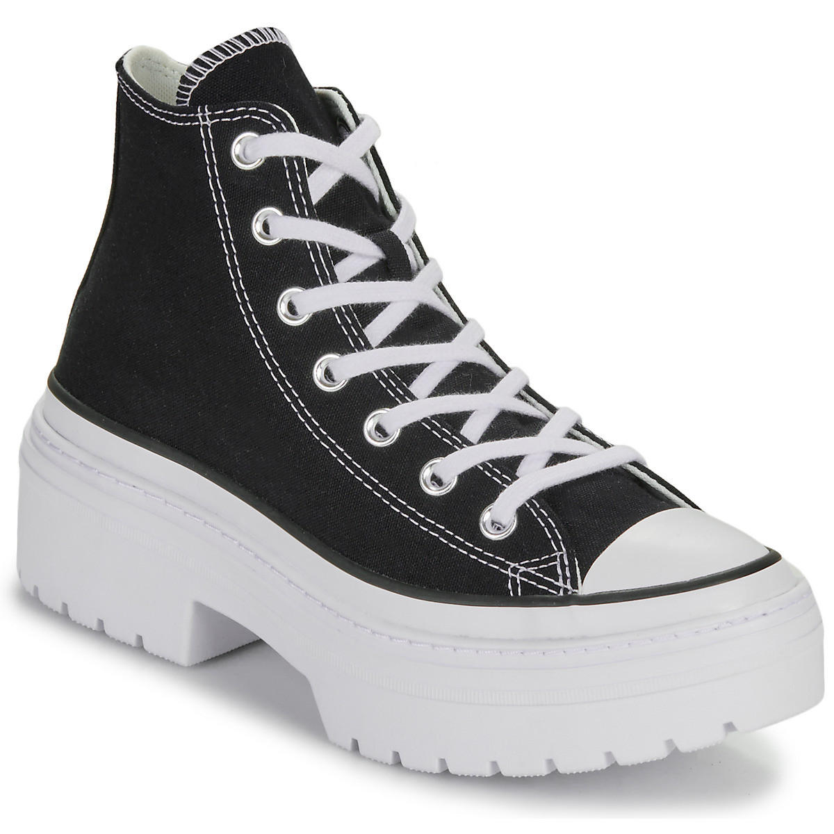 Converse  CHUCK TAYLOR ALL STAR LUGGED HEEL PLATFORM  Černá