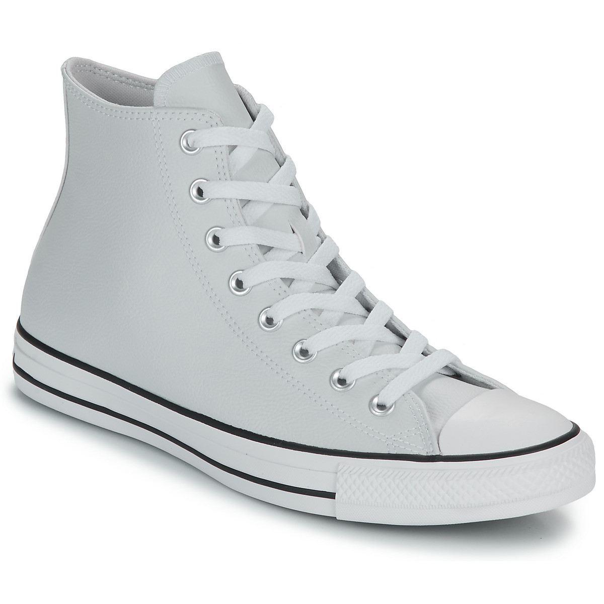 Converse  CHUCK TAYLOR ALL STAR FAUX LEATHER  Šedá