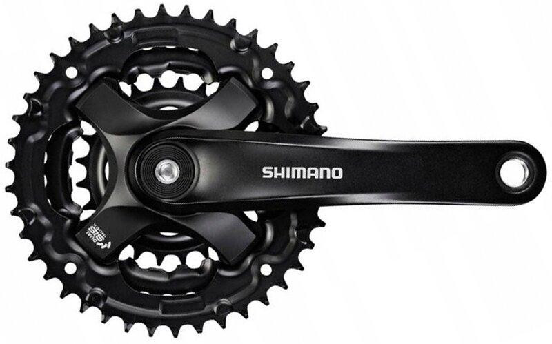 Shimano kliky Tourney FC-TY301-L 175mm 42-34-24 zubů, černé