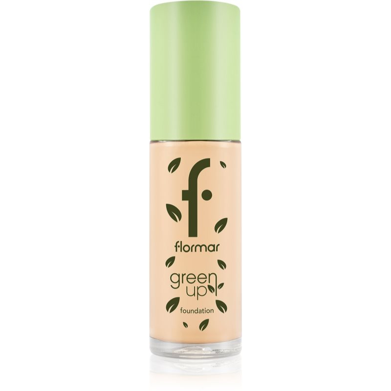 flormar Green Up Foundation matující make-up odstín 020 Soft Ivory 30 ml