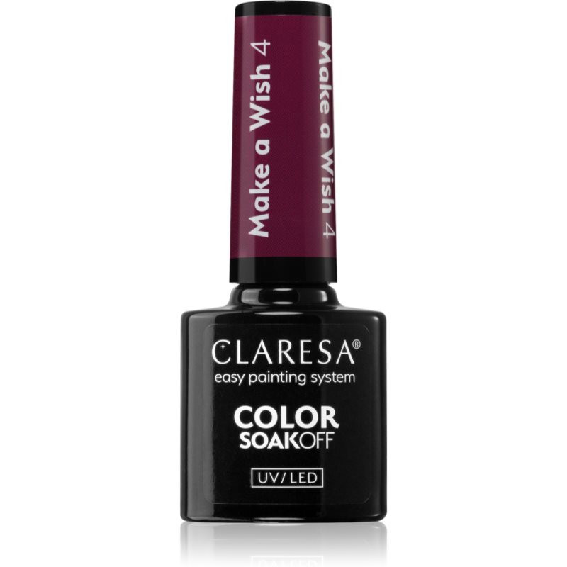 Claresa SoakOff UV/LED Color Make a Wish gelový lak na nehty odstín 4 5 g