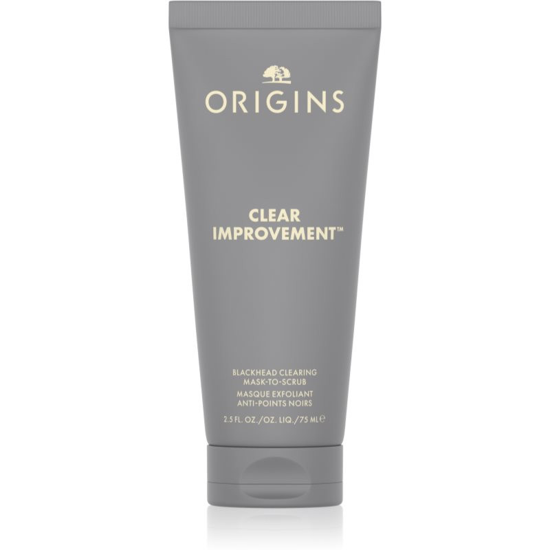 Origins Clear Improvement® Blackhead Clearing Mask-To-Scrub maska na čištění pórů proti černým tečkám 75 ml