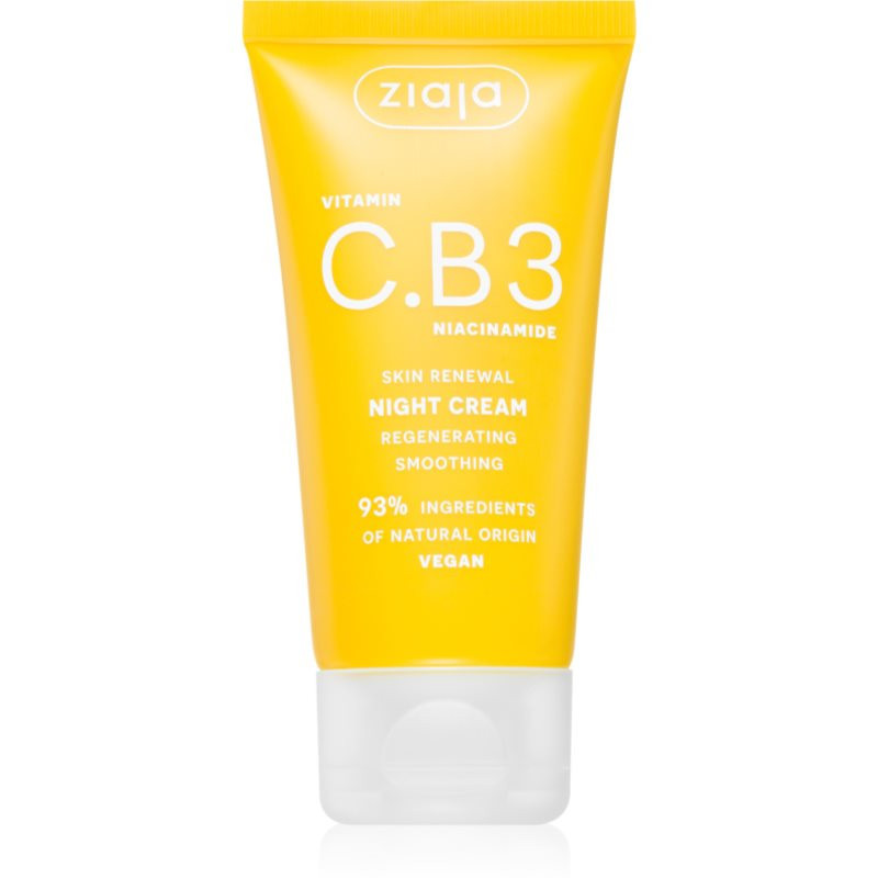 Ziaja Vitamin C.B3 Niacinamide noční krém-maska 50 ml