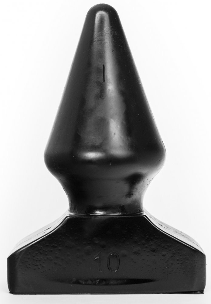 Anální kolík - All Black Plug XXL (16 x 9 cm)