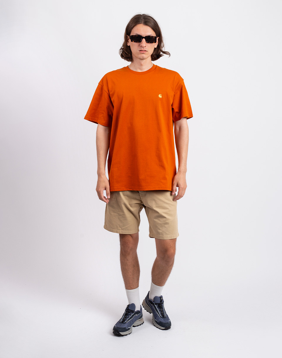 Carhartt WIP S/S Chase T-Shirt Turmeric/Gold M