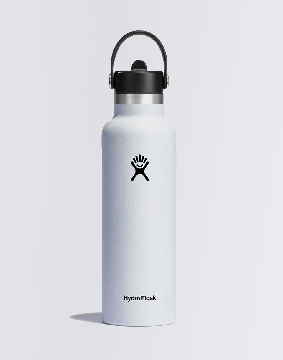 Hydro Flask Standard Flex Straw Cap 21 oz (621 ml) WHITE