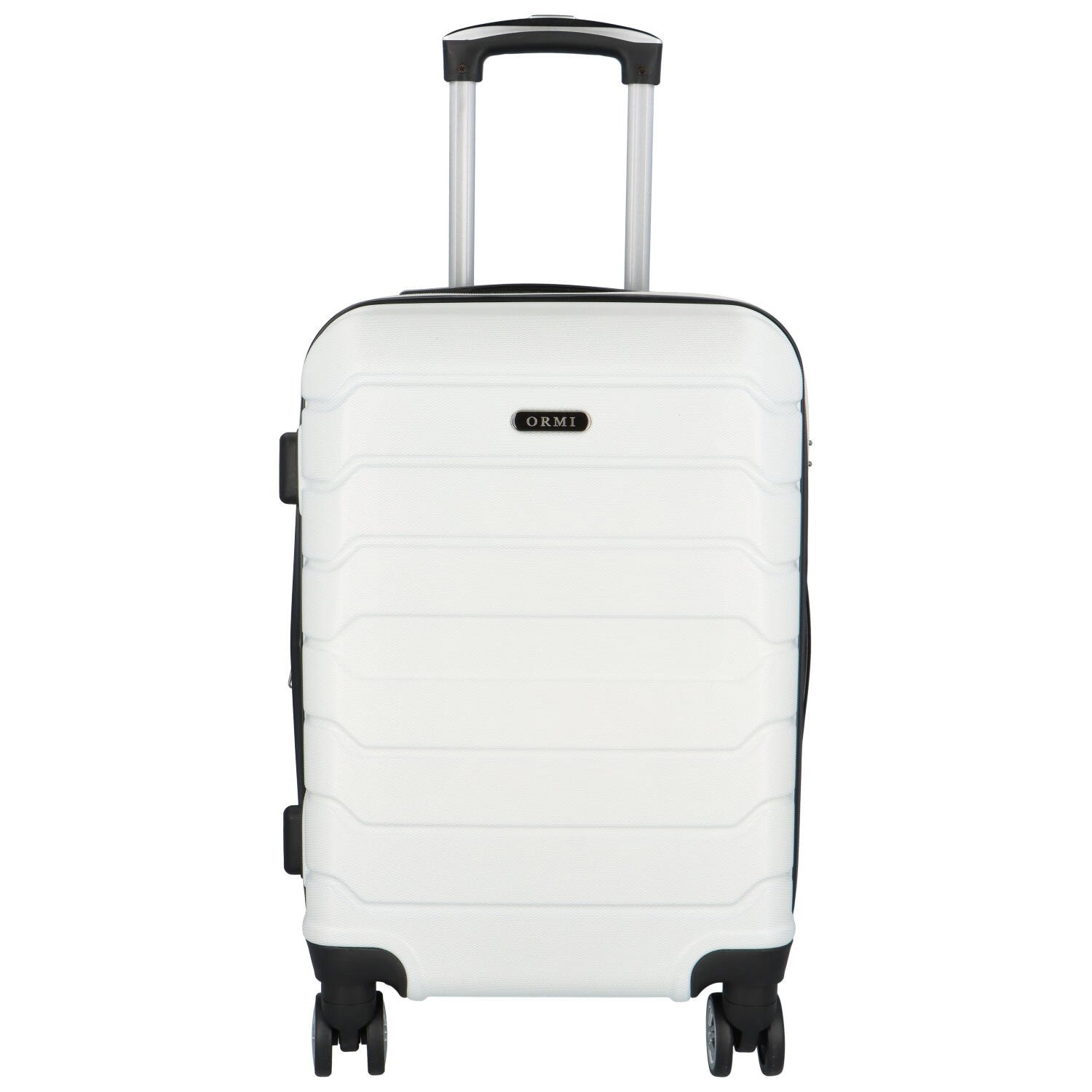 Cestovní plastový kufr bílý - Ormi Kalmax S bílá