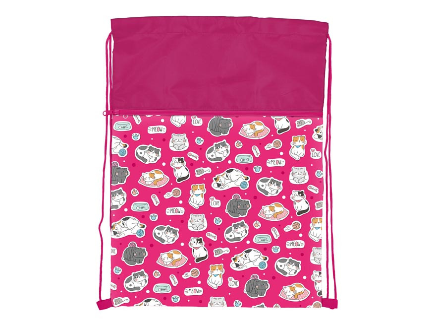 MFP 8040909 Sáček na přezůvky Cats 30x39cm