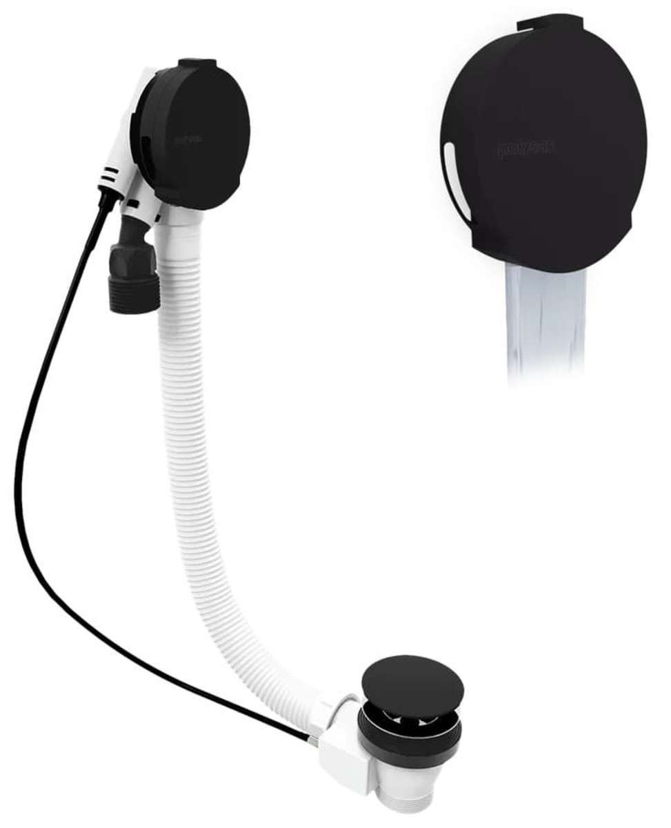 Vanový automat Polysan černá ABS/mosaz 71851.21