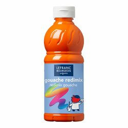 Temperová barva Lefranc Redimix 500ml – 003 Brilliant Orange