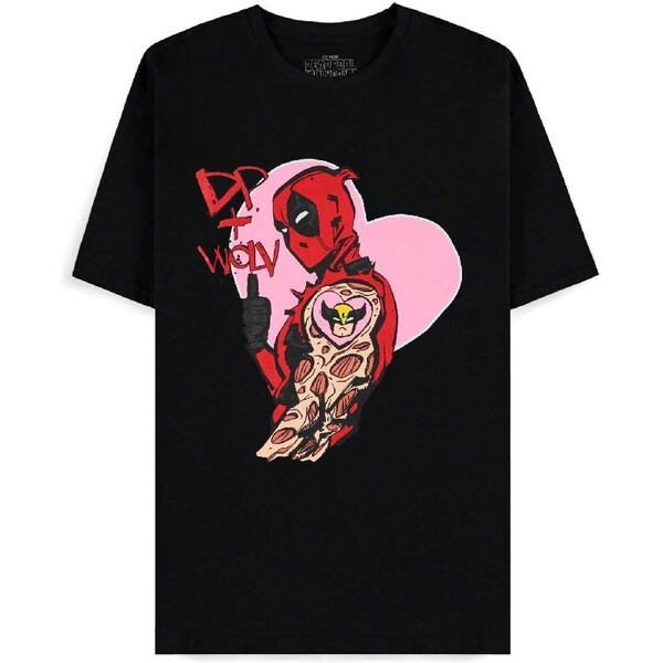 Tričko Deadpool - I Heart You 2XL