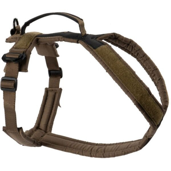 NON-STOP DOGWEAR LINE HARNESS GRIP WD Psí postroj, hnědá, velikost