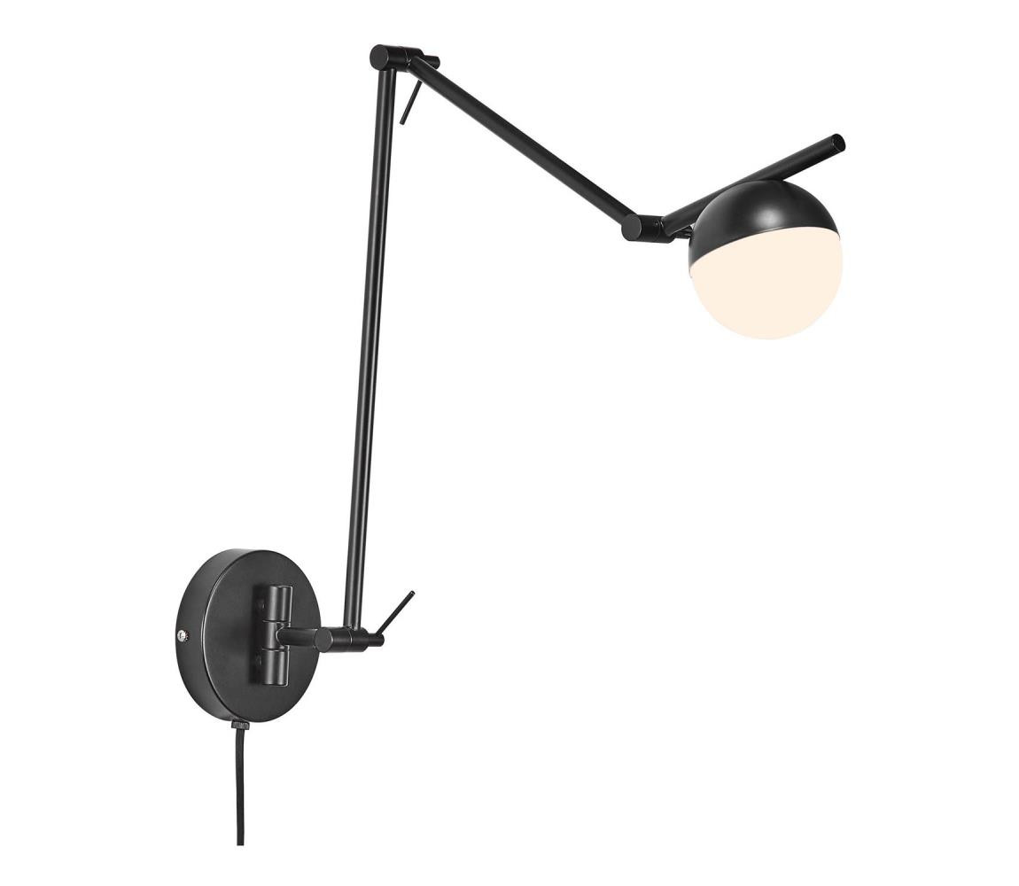 Nordlux Nordlux - Nástěnná lampa CONTINA 1xG9/5W/230V černá