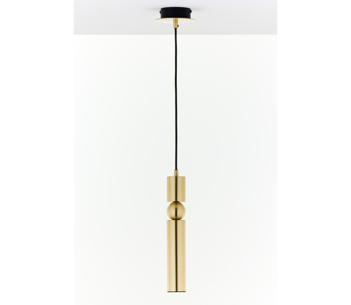 Jupiter Jupiter 2009 - Lustr na lanku ALAS 1xGU10/10W/230V zlatá