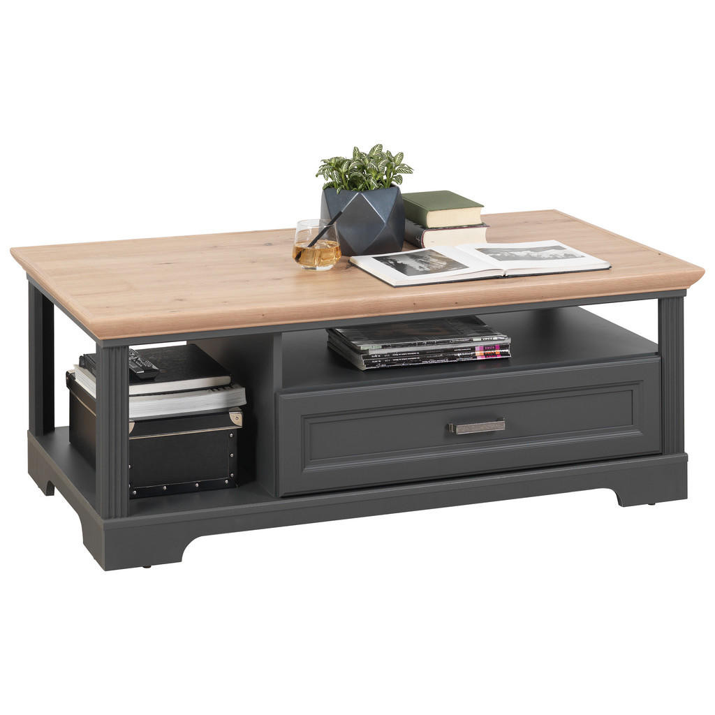 Hom`in KONFERENČNÍ STOLEK, dub artisan, kompozitní dřevo, 120/67/45 cm