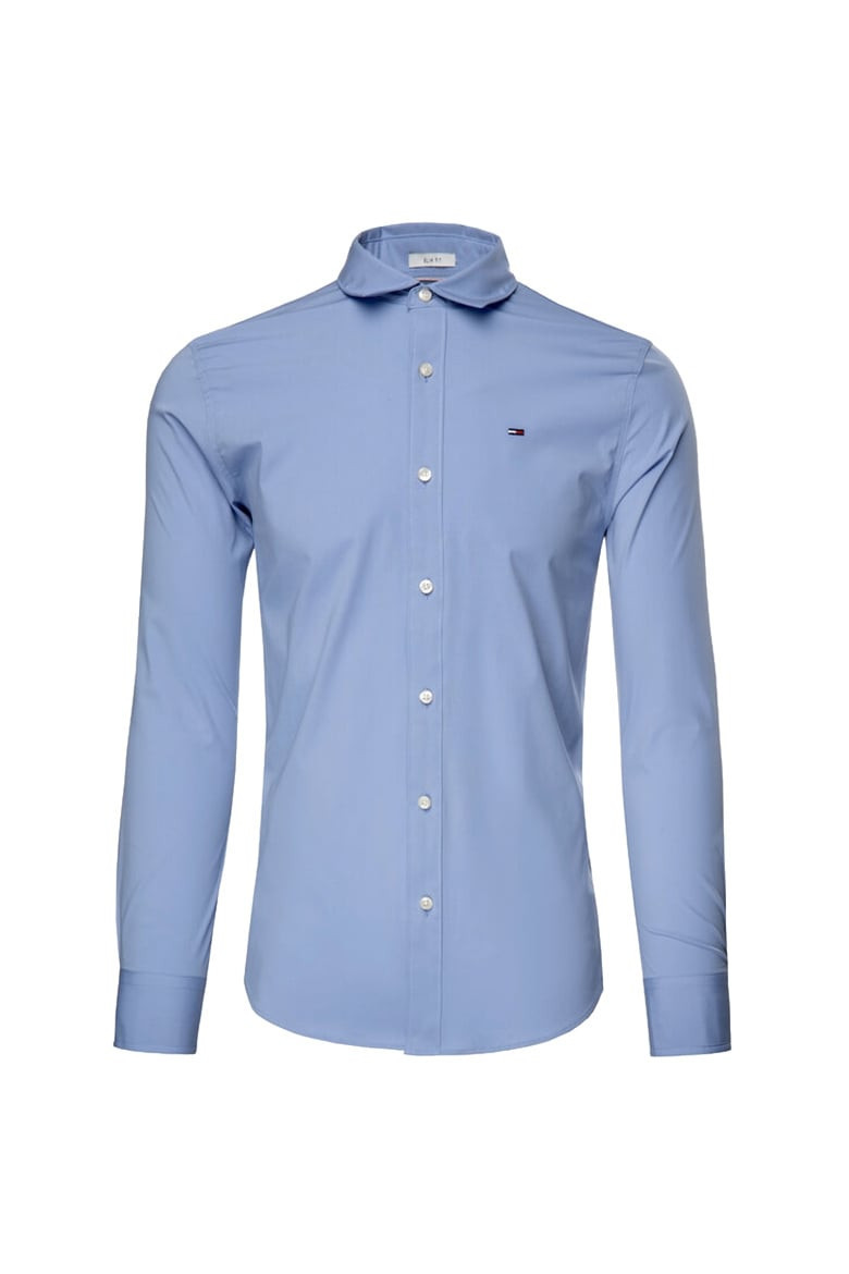 Tommy Jeans Shirt - Tommy Hilfiger TJM ORIGINAL STRETCH SHIRT pale blue