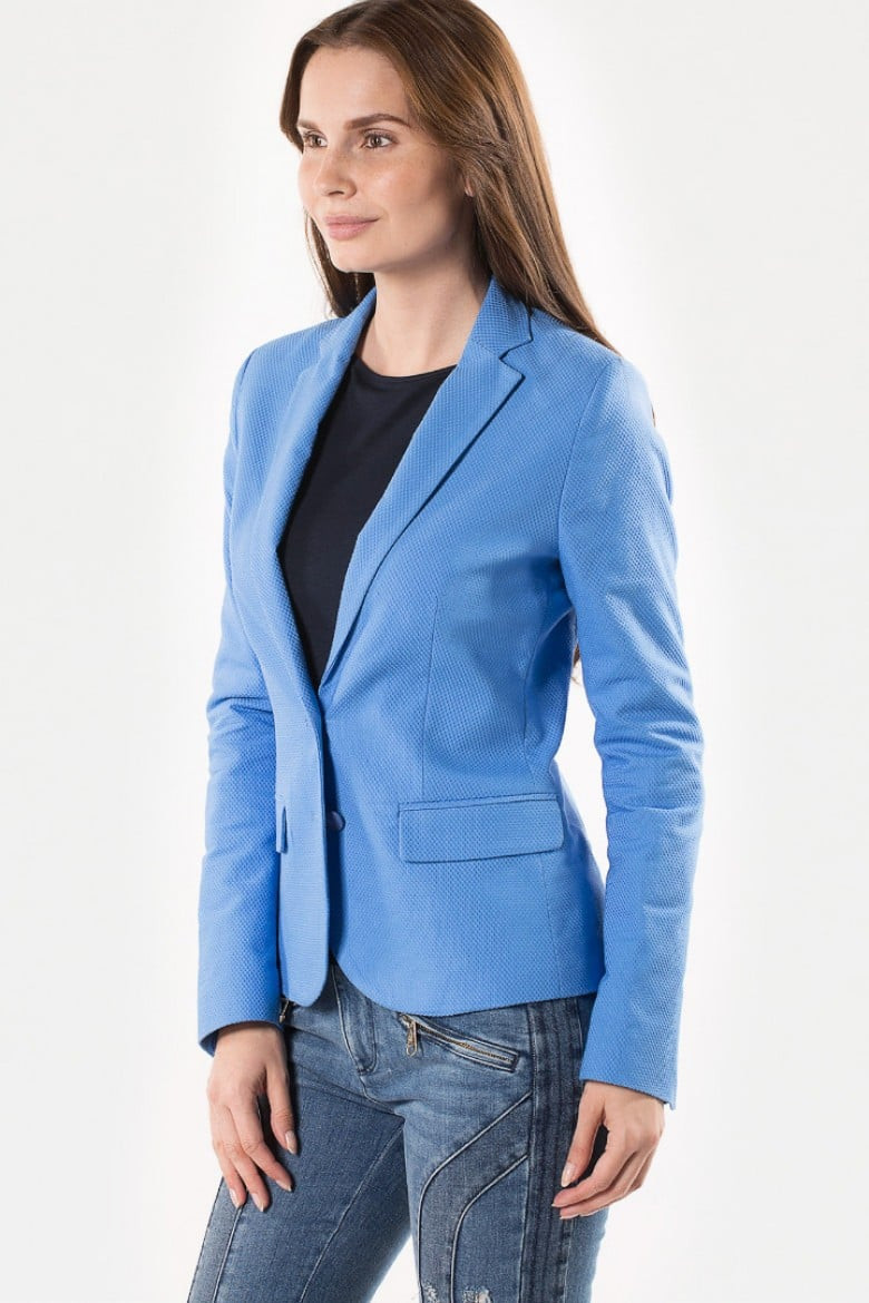 Blazer - TOMMY HILFIGER MONICA J6 BLAZER blue