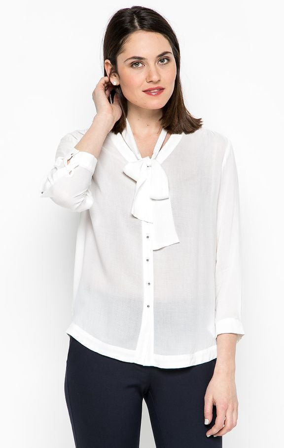 Blouse - Tommy Hilfiger DALE BLOUSE 3/4 SL white