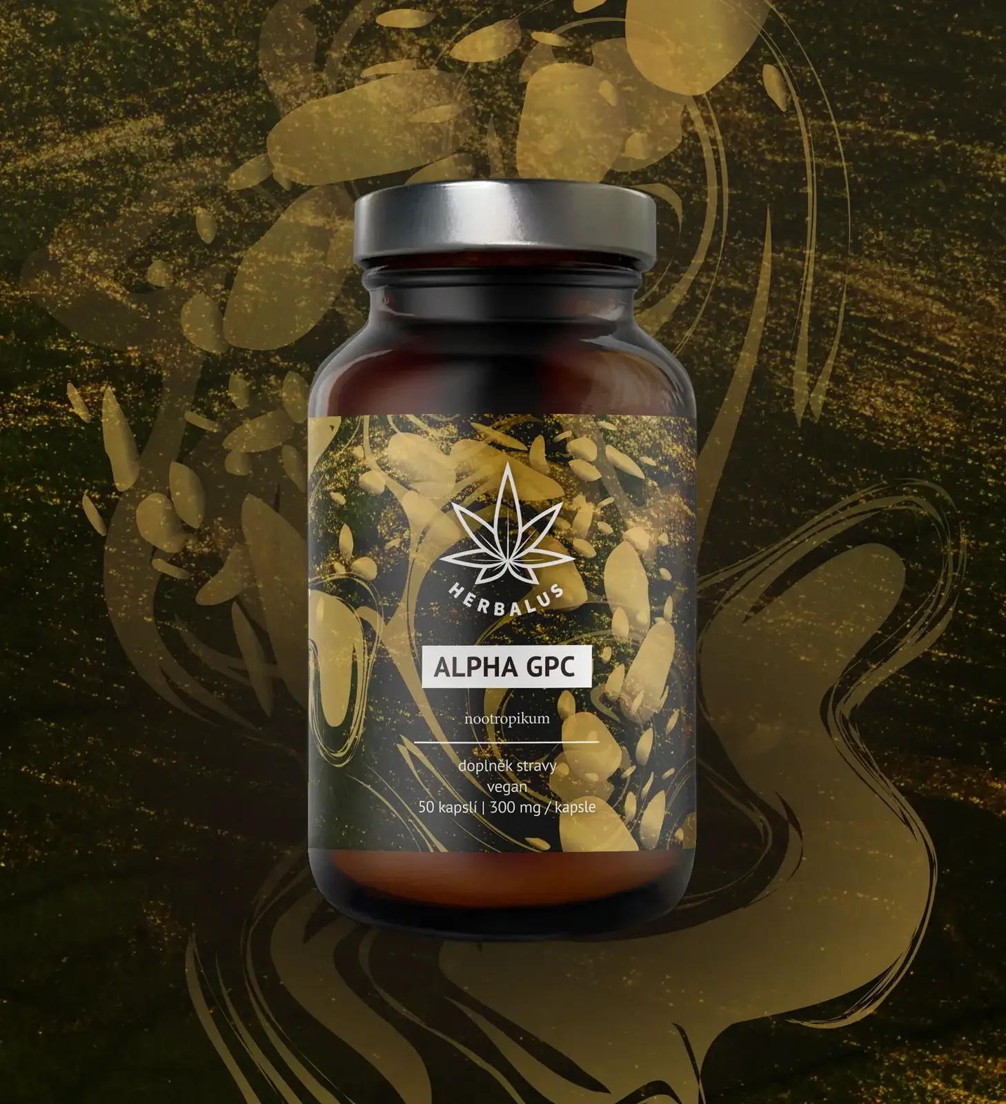 Herbalus Herbalus ALPHA GPC - 50 kapslí, 300 mg / kapsle