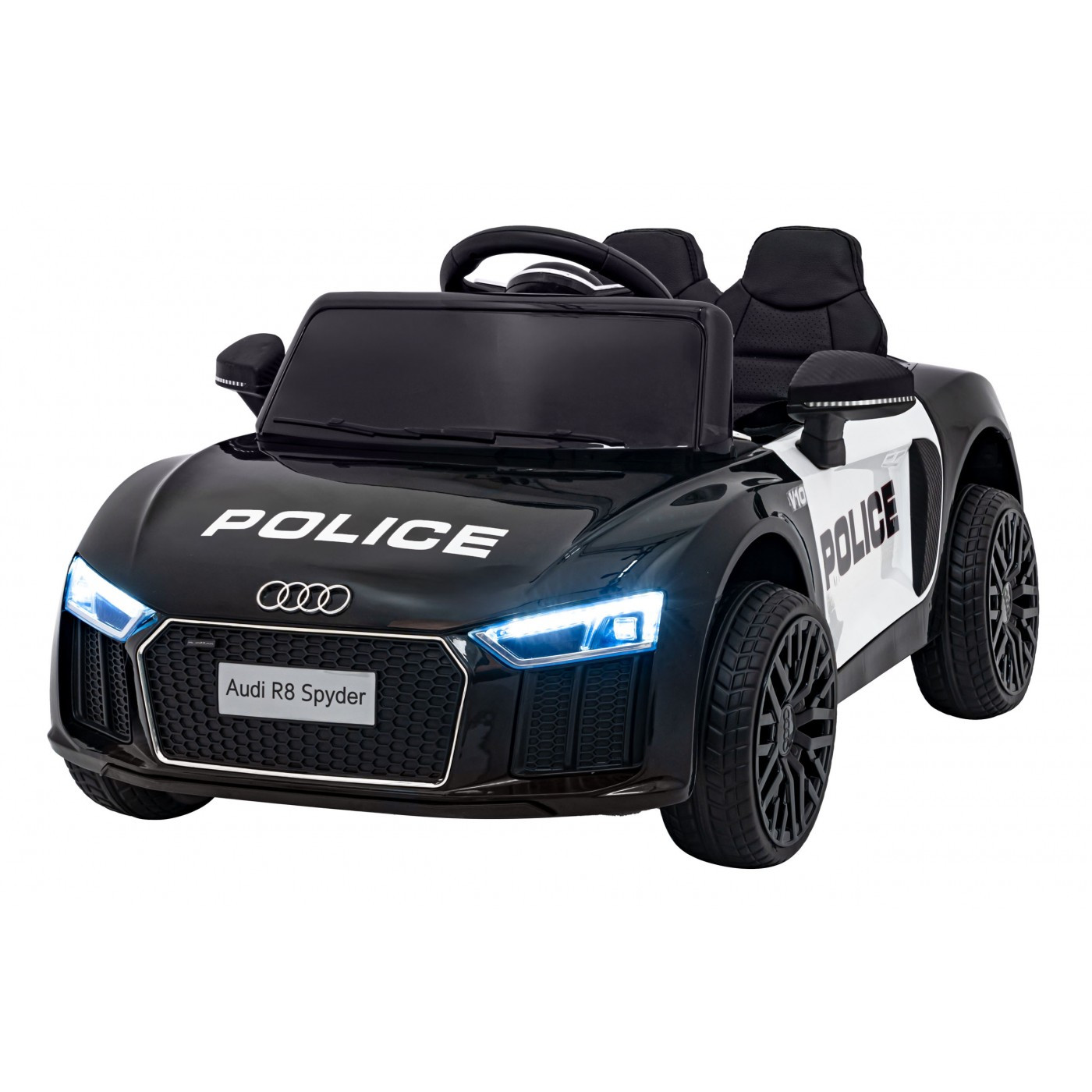 Mamido Mamido Dětské elektrické autíčko Audi R8 Spyder policie