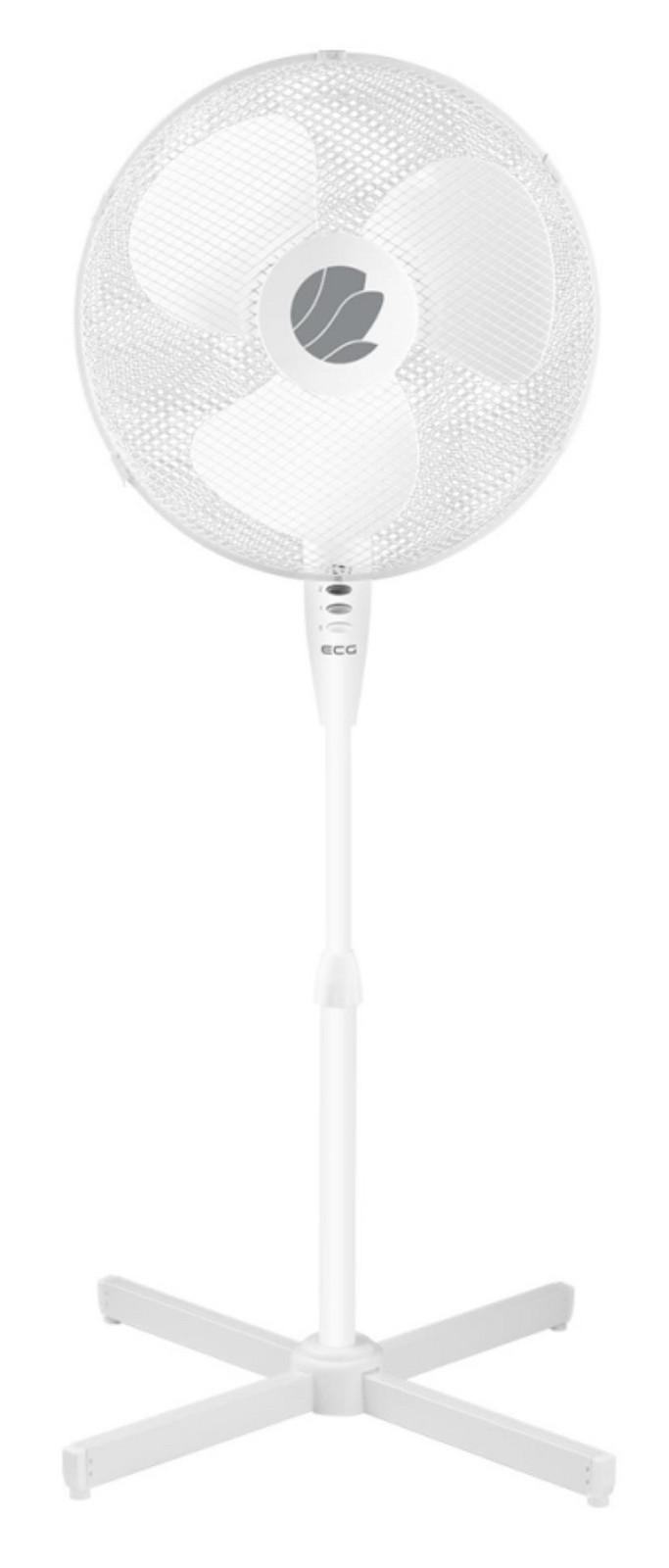 Podlahový ventilátor ECG FS 40a- bílý