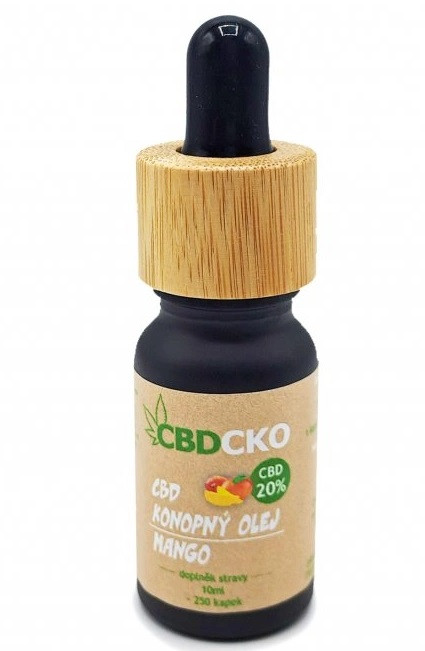 CBDCKO CBD olej mango 20% 10ml