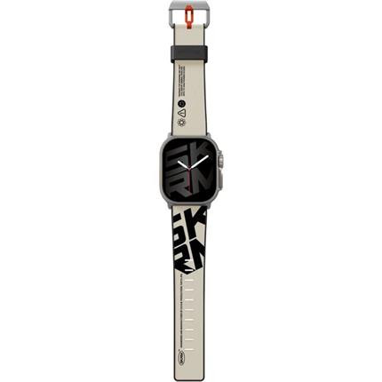 SKINARMA Spunk řemínek Apple Watch 49/45/44/42 mm slonovinový