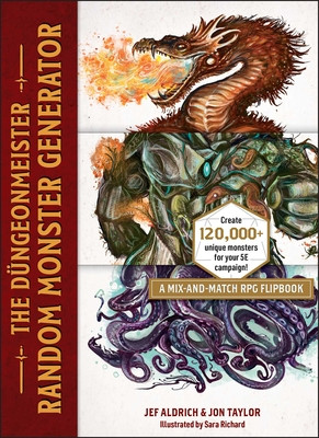 The Dngeonmeister Random Monster Generator: A Mix-And-Match RPG Flipbook (Aldrich Jef)(Pevná vazba)