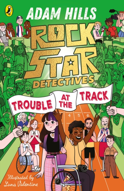 Rockstar Detectives: Trouble at the Track (Hills Adam)(Paperback / softback)