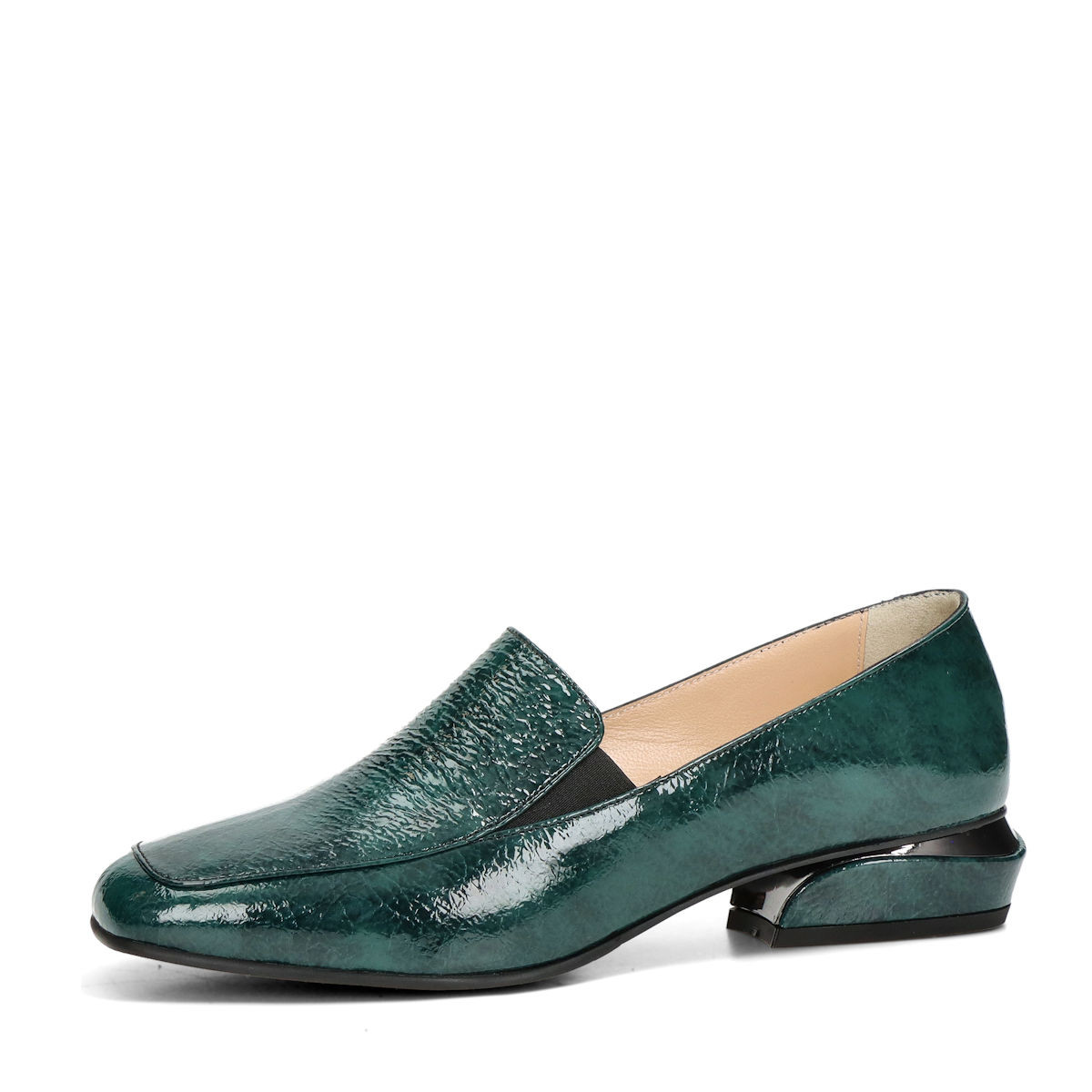 ETIMEĒ dámské elegantní polobotky - zelené - 37