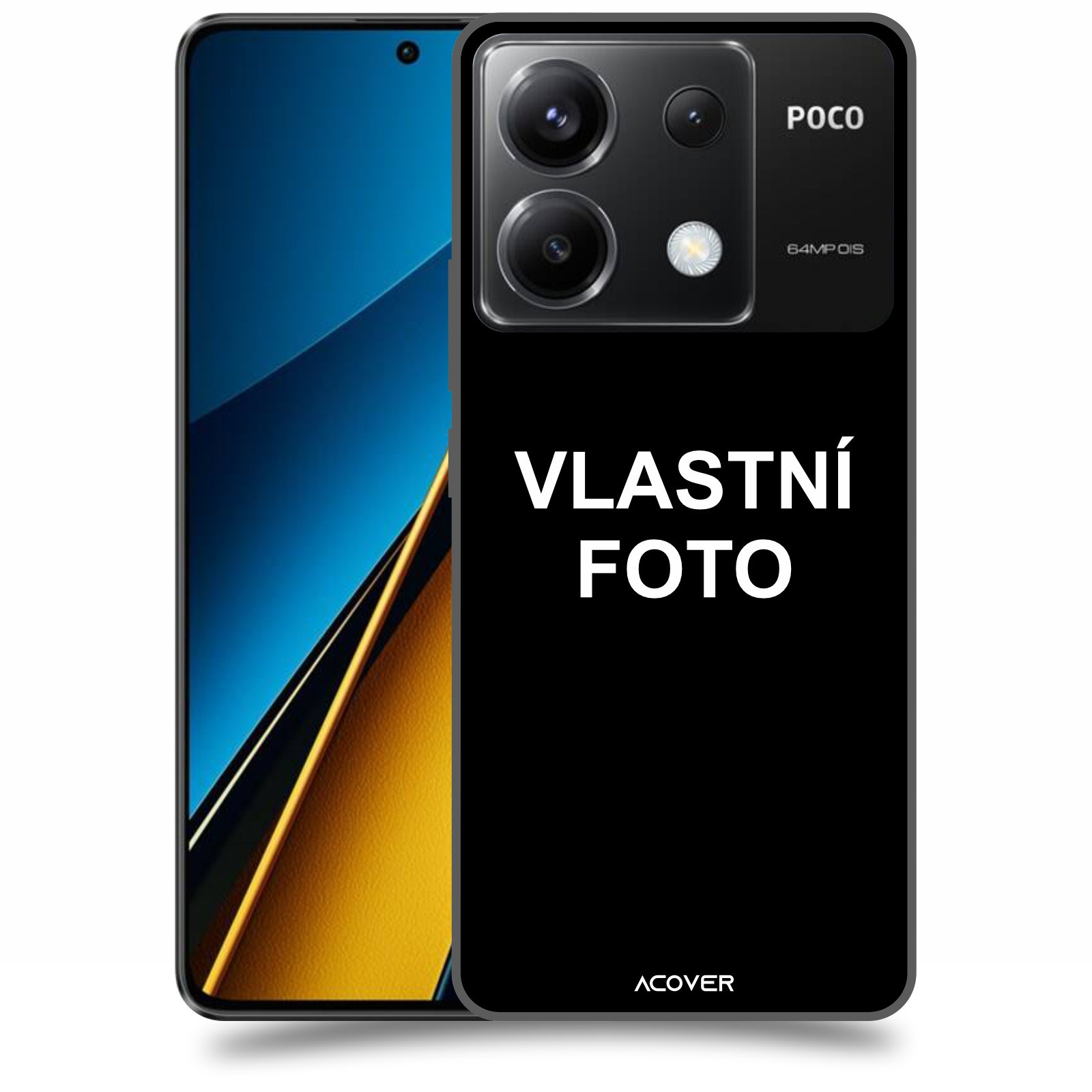 ACOVER kryt na mobil Poco X6 5G s vlastní fotkou / motivem