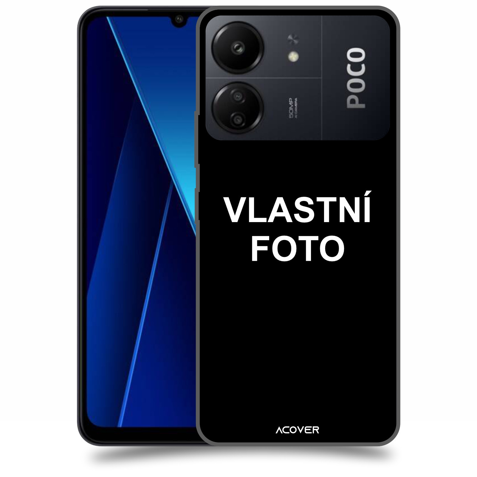 ACOVER kryt na mobil Poco C65 s vlastní fotkou / motivem