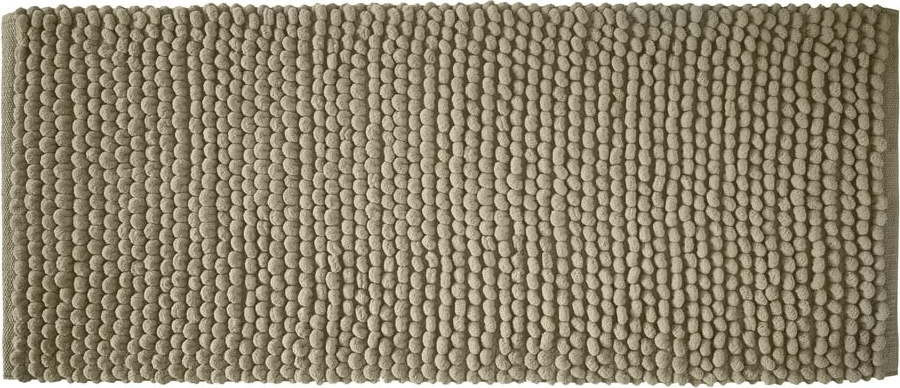 Zelená koupelnová předložka 50x120 cm Aspen Bobble – Bianca