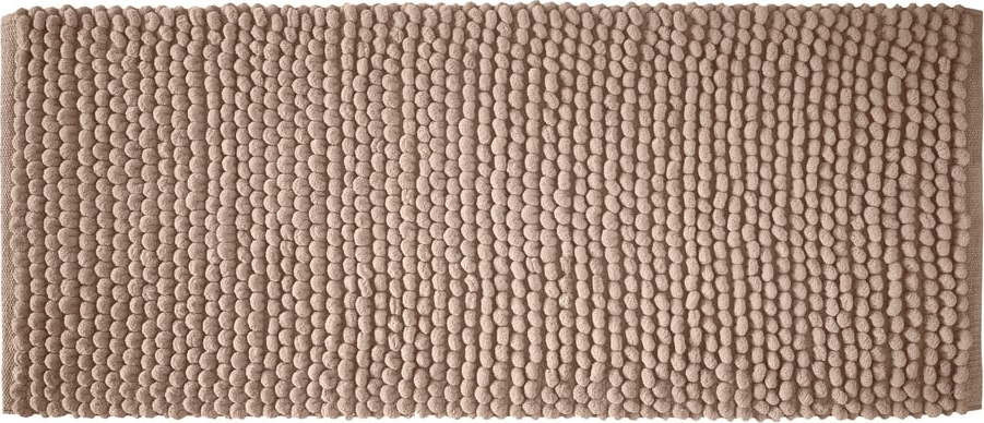 Hnědá koupelnová předložka 50x120 cm Aspen Bobble – Bianca