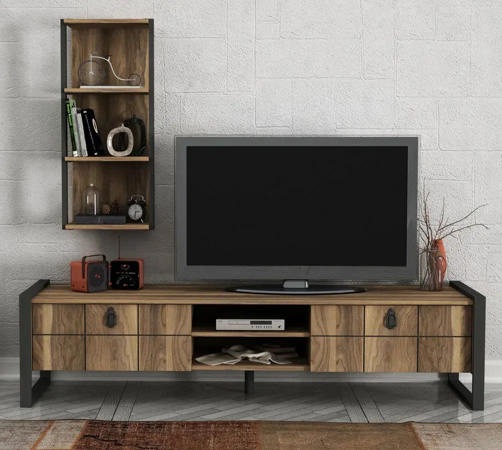 Casarredo Televizní stolek LAPAS ořech