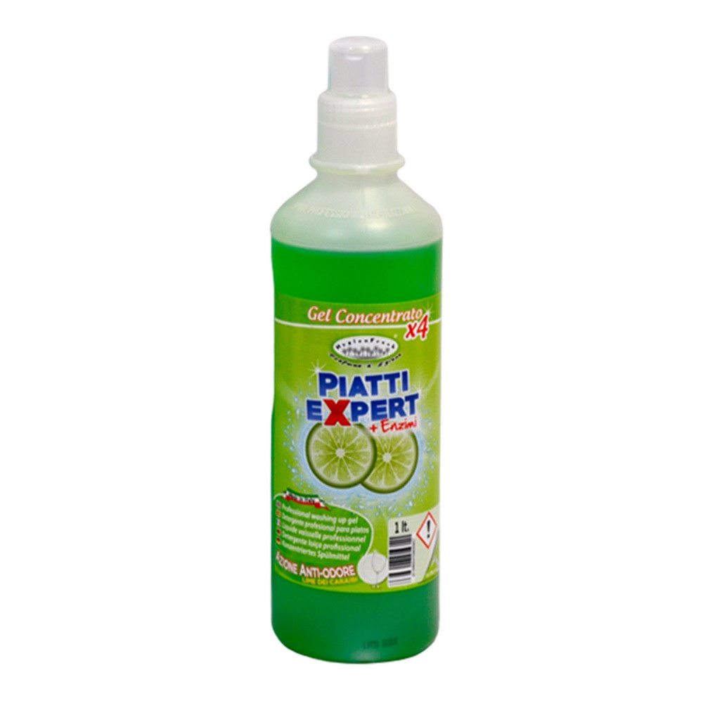 HYGIENFRESH Piatti Expert Lime - mycí gel na nádobí s vůní limety 1 l