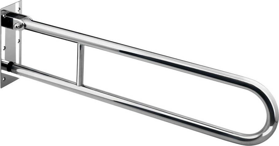 Nástěnné madlo do koupelny z nerezové oceli 62 cm Handicap – Sapho