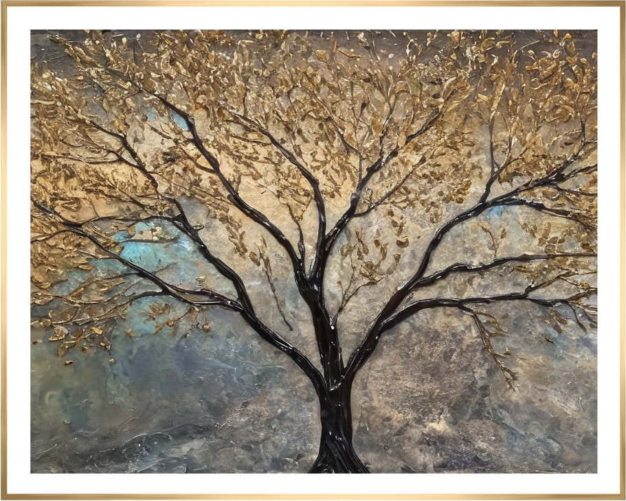 Obraz 40x50 cm Golden Tree – knor